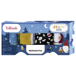 CRAZY SOCKS BOX - blue - Master