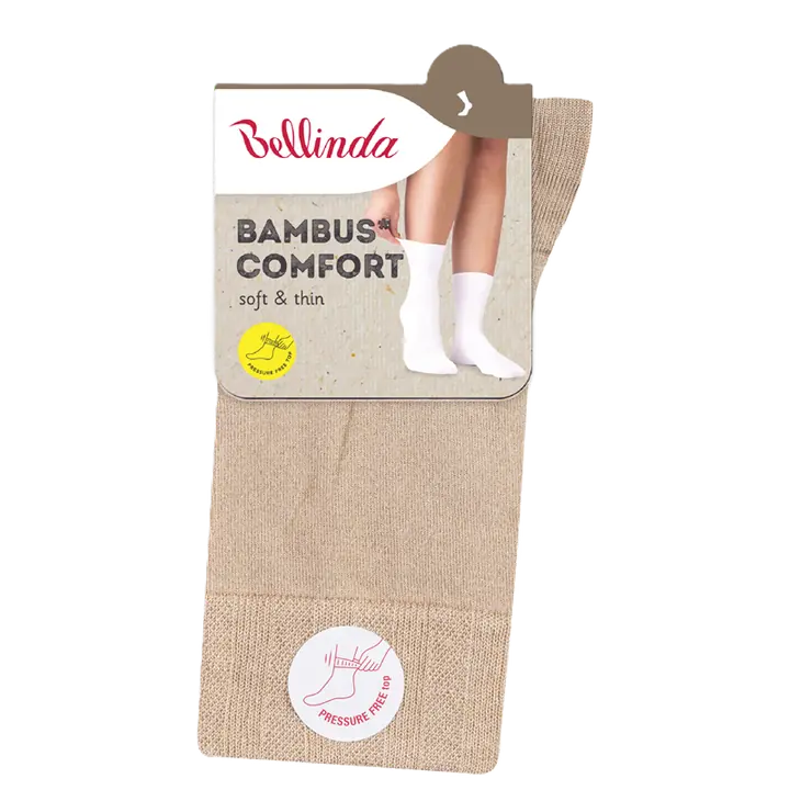 BAMBUS LADIES COMFORT SOCKS - bej - Master