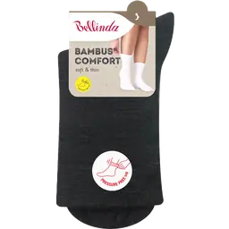 BAMBUS LADIES COMFORT SOCKS 5x - negru - Master