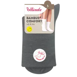 BAMBUS LADIES COMFORT SOCKS 5x - gri - Master