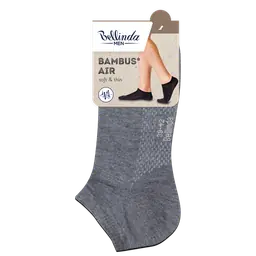 BAMBUS AIR IN-SHOE SOCKS - gri - Master