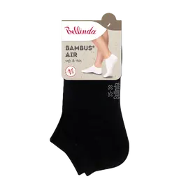 BAMBUS AIR LADIES IN-SHOE SOCKS - negru - Master
