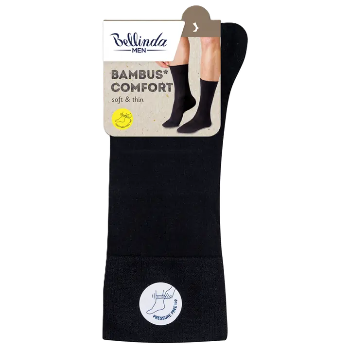 BAMBUS COMFORT SOCKS - negru - Master