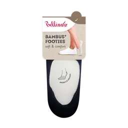 BAMBUS FOOTIES SOCKS - negru - Master