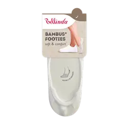BAMBUS FOOTIES SOCKS - alb - Master
