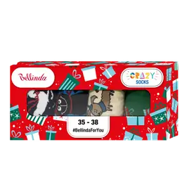 CRAZY SOCKS BOX - red - Master