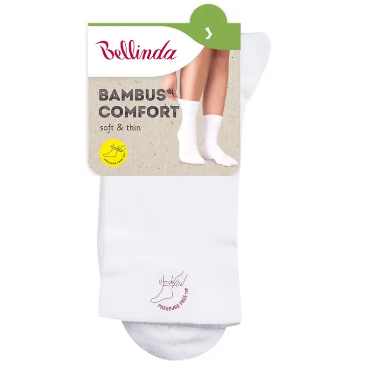 BAMBUS LADIES COMFORT SOCKS 5x - white - Master