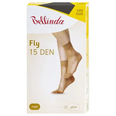 FLY SOCKS 15 DEN 20x - black secondary image