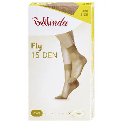 FLY SOCKS 15 DEN 10x - amber secondary image