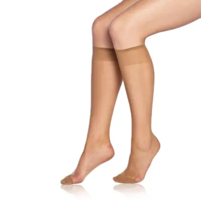 FLY KNEE HIGHS 15 DEN - amber primary image