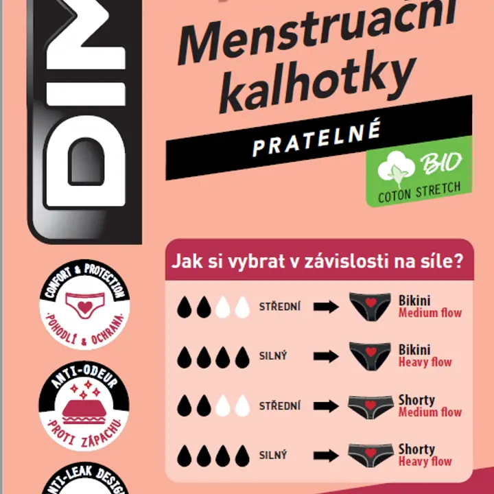 MENSTRUAL BOXER STRONG - black - Master