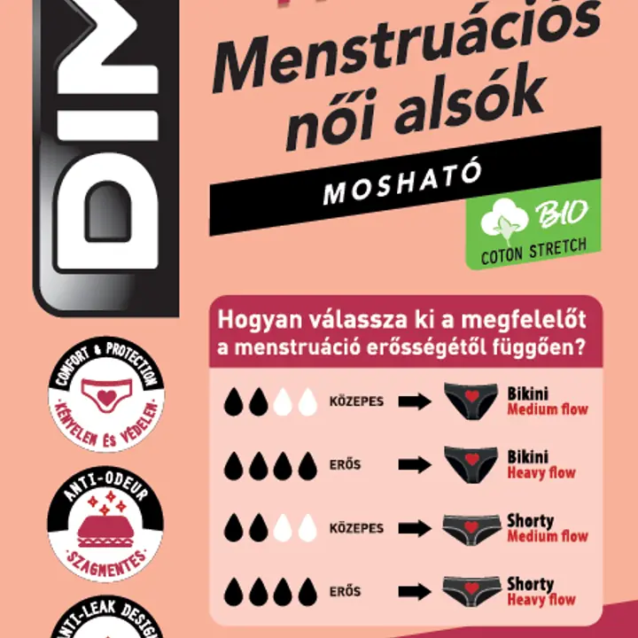 MENSTRUAL BOXER STRONG - black - Master
