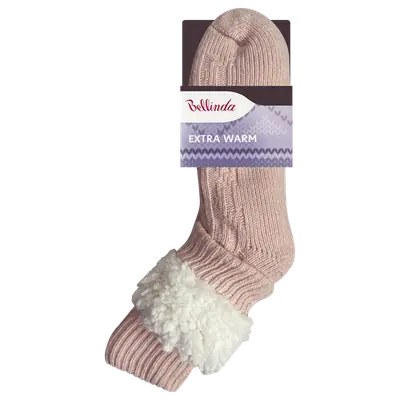 EXTRA WARM SOCKS - light pink secondary image