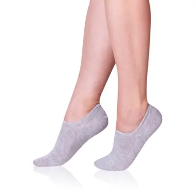 BAMBUS SNEAKER SOCKS - grey primary image