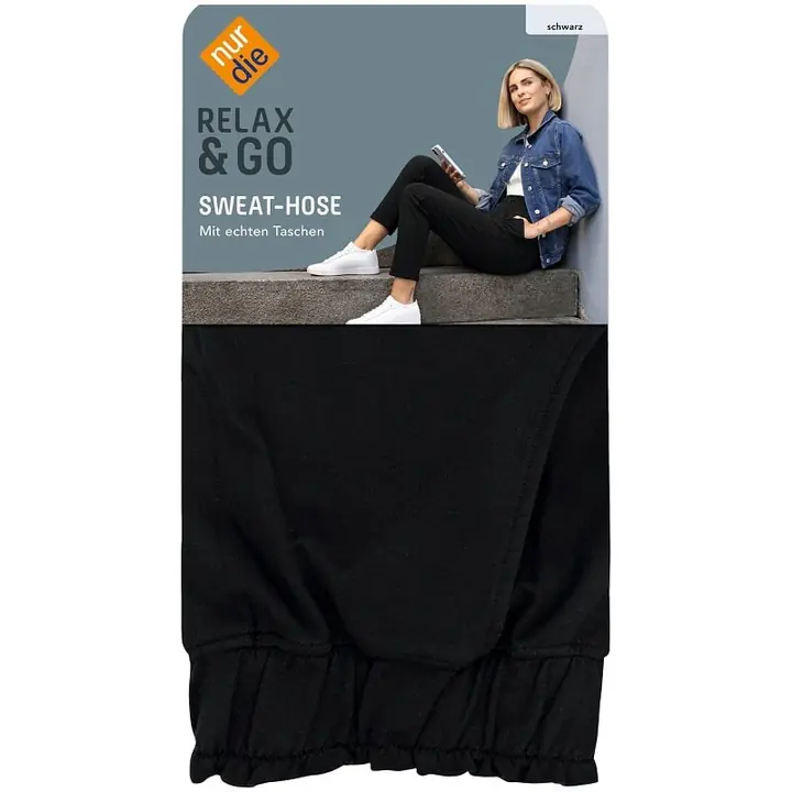 NUR DIE SWEAT HOME PANTS - black - Master