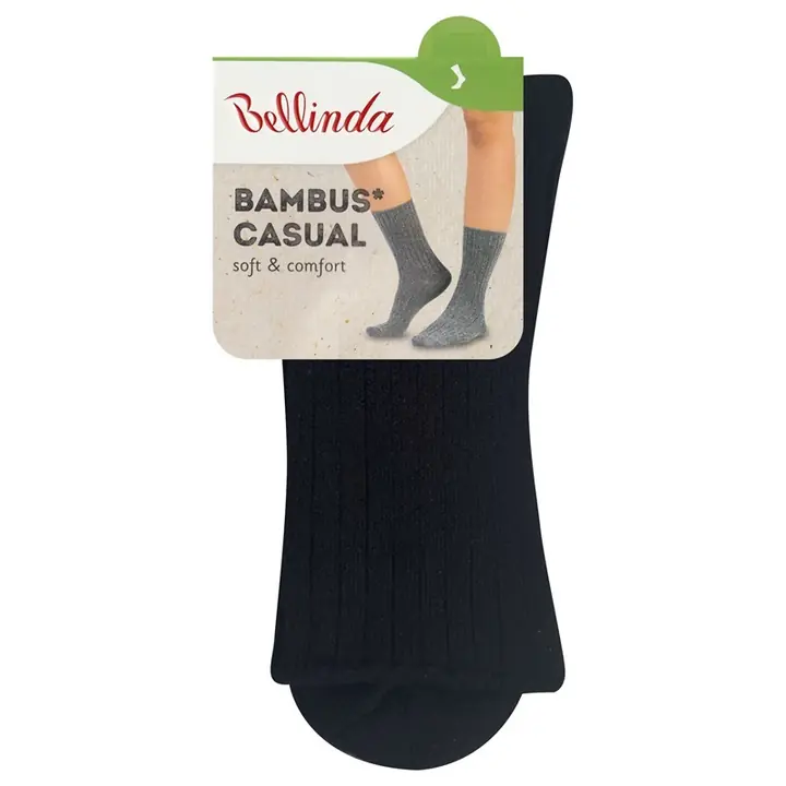 BAMBUS CASUAL SOCKS - black - Master