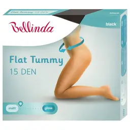 FLAT TUMMY 15 DEN - black - Master