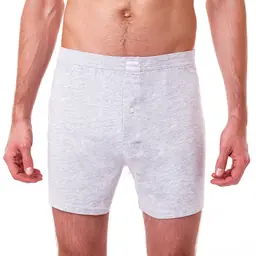 COTTON BOXER - grey - Master
