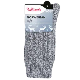 NORWEGIAN STYLE SOCKS - grey - Master