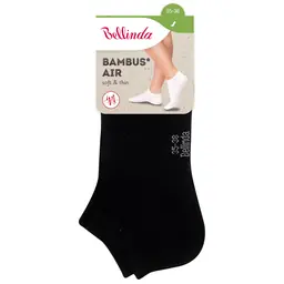 BAMBUS AIR LADIES IN-SHOE SOCKS - black - Master