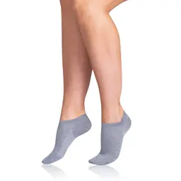 BAMBUS AIR LADIES IN-SHOE SOCKS - grey - Master