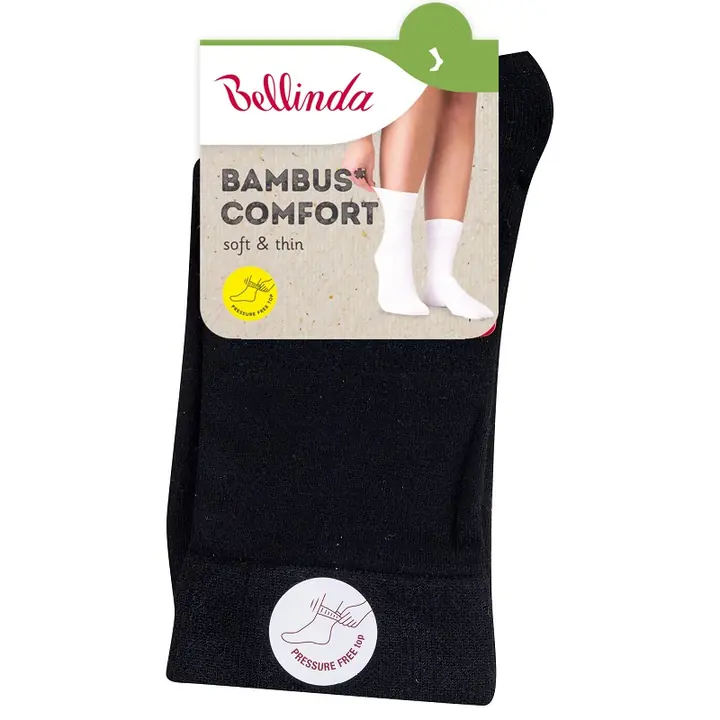 BAMBUS LADIES COMFORT SOCKS - black - Master