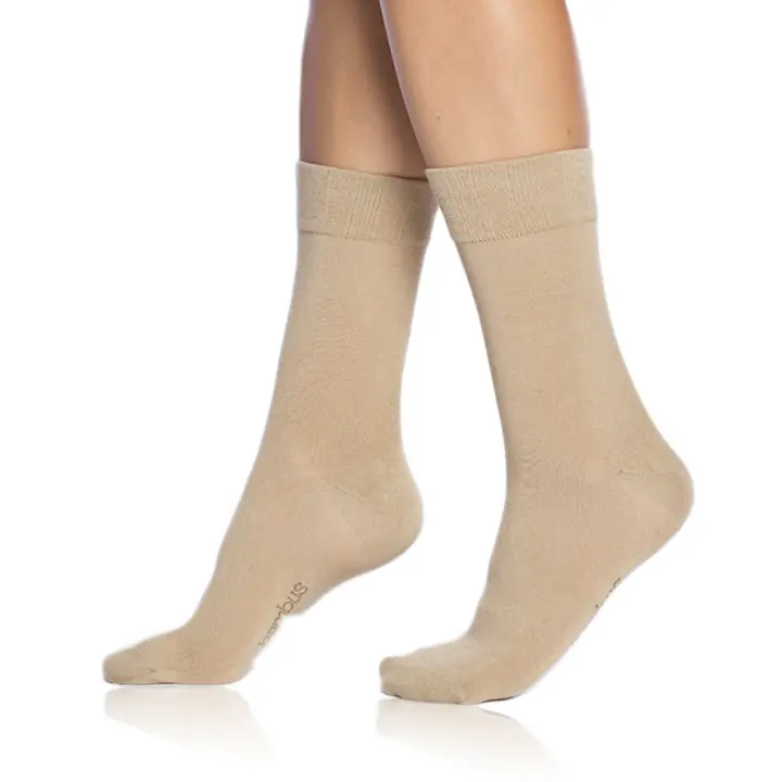 BAMBUS LADIES COMFORT SOCKS - beige - Master