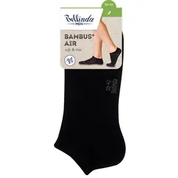 BAMBUS AIR IN-SHOE SOCKS - black - Master
