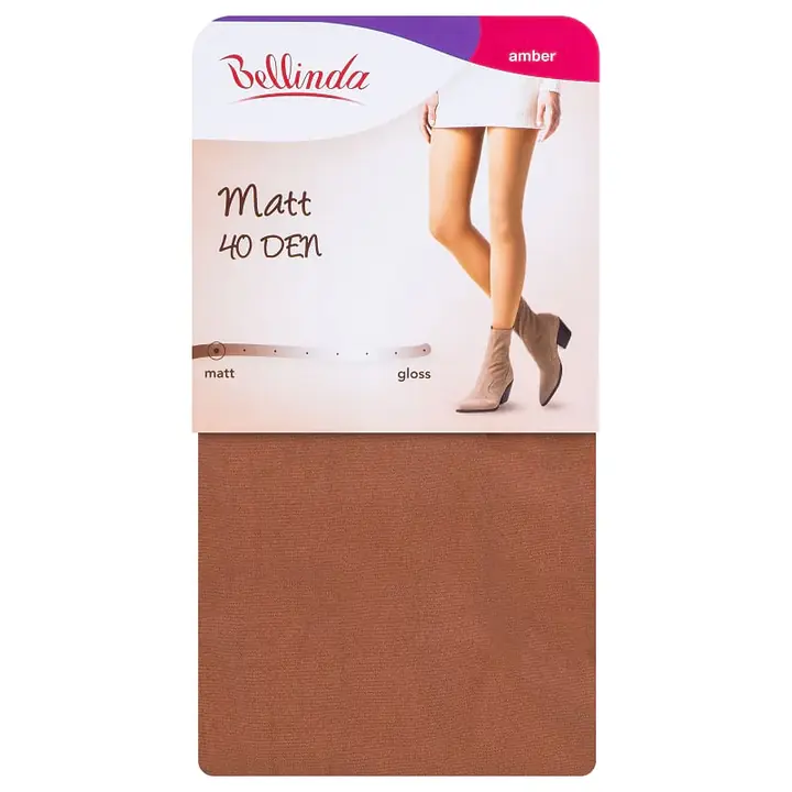 MATT 40 DEN - amber - Master