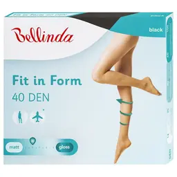 FIT IN FORM 40 DEN - black - Master