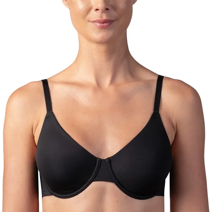 MICROFIBER SOFT CUP BRA - black - Master