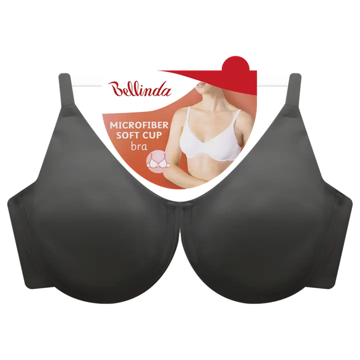 MICROFIBER SOFT CUP BRA - black - Master