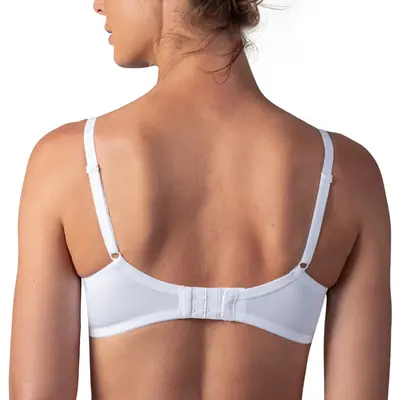 MICROFIBER SOFT CUP BRA - white secondary image