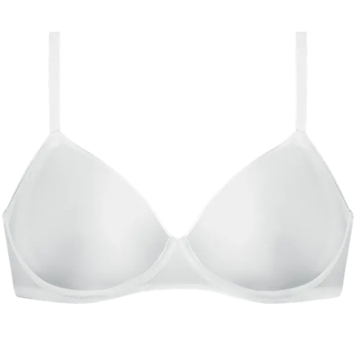 DIM INVISIBLE WIRELESS PADDED BRA - white - Master
