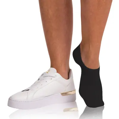 BAMBUS FOOTIES SOCKS - black primary image