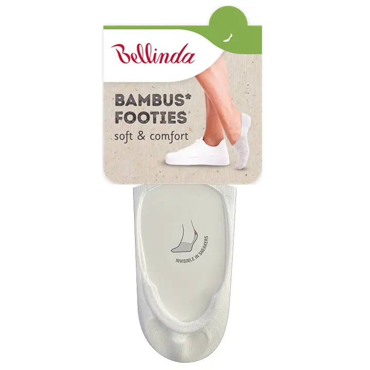BAMBUS FOOTIES SOCKS - white - Master