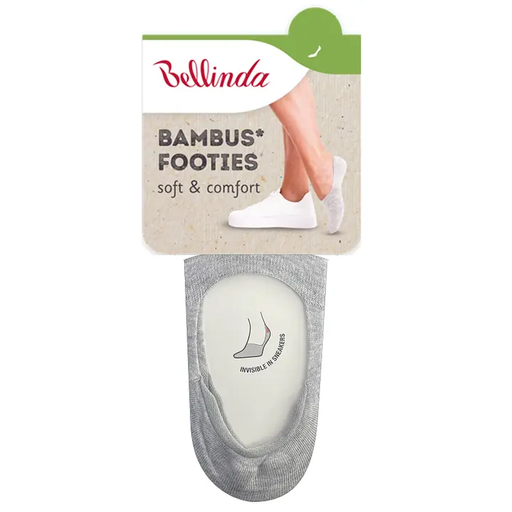 BAMBUS FOOTIES SOCKS - grey - Master