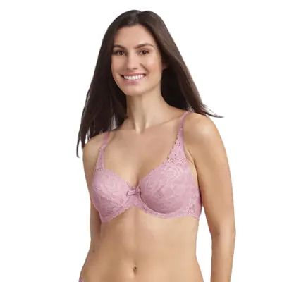 PLAYTEX RCS FLOWER ELEGANCE UNDERWIRE BRA - pink primary image