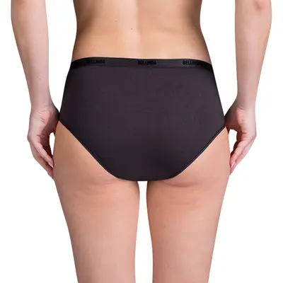 LADIES COTTON BOXER - negru imagine secundară