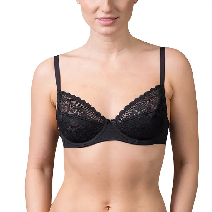 DAILY LACE BRA - black - Master