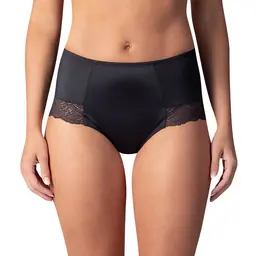 FLAT TUMMY LACE MIDISLIP - black - Master