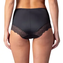 FLAT TUMMY LACE MIDISLIP - black - Master