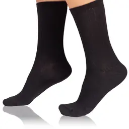 FANCY RIB MODAL SOCKS - black - Master