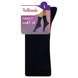 FANCY RIB MODAL SOCKS - black - Master
