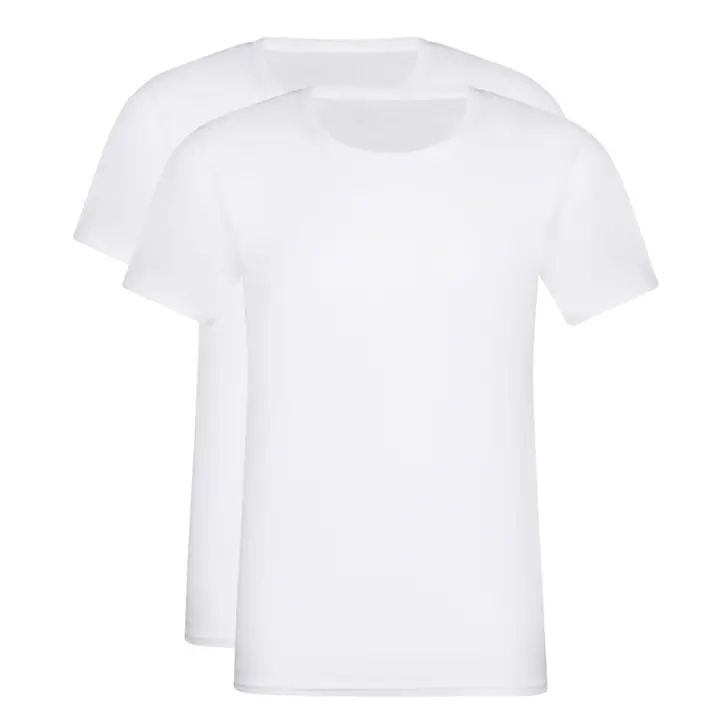 DIM T-SHIRT ROUND NECK 2x - white - Master