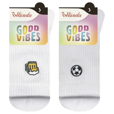 GOOD VIBES SOCKS 2X - black secondary image