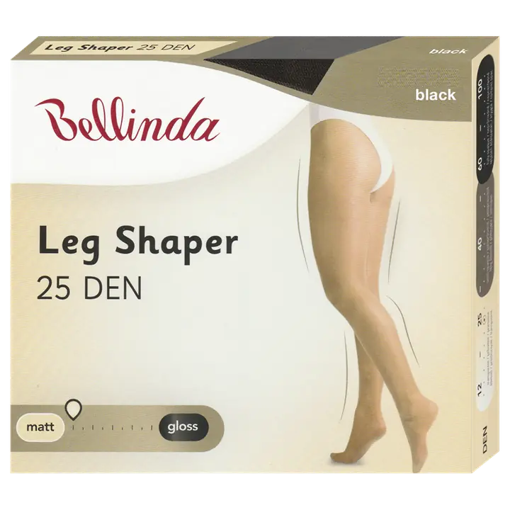 LEG SHAPER 25 DEN - black - Master