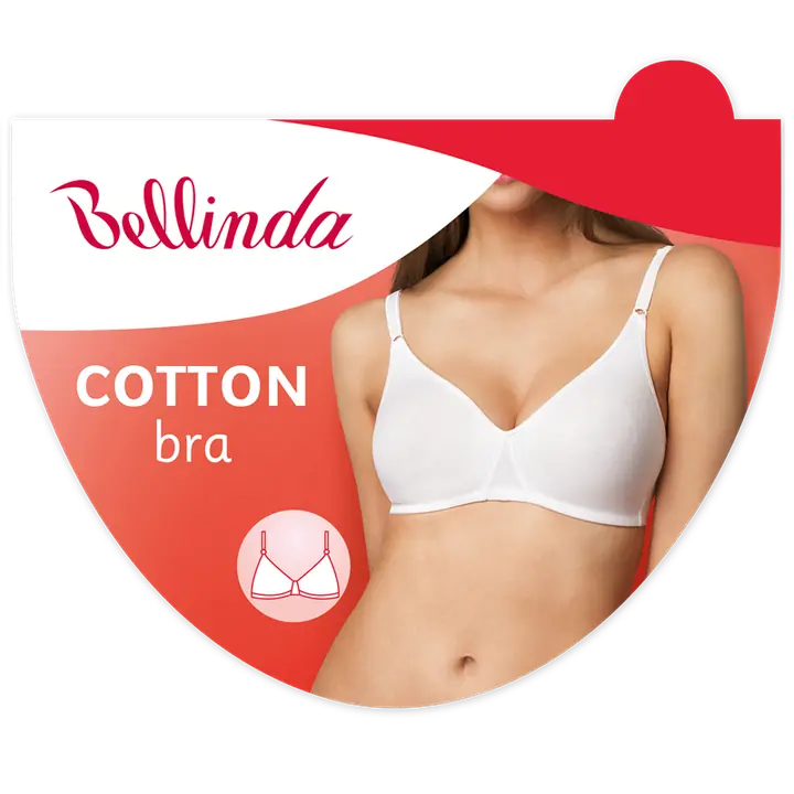 COTTON BRA - black - Master
