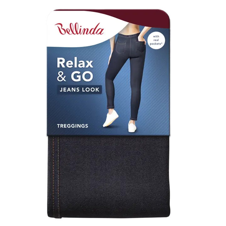 RELAX & GO JEANS TREGGINGS - dark blue - Master
