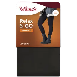 RELAX & GO THERMO LEGGINGS - black - Master